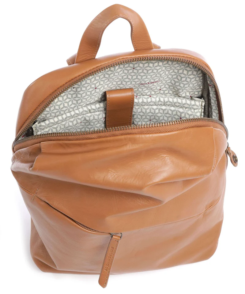 Aunts & Uncles Jamie's Orchard Crabapple Rucksack cognac