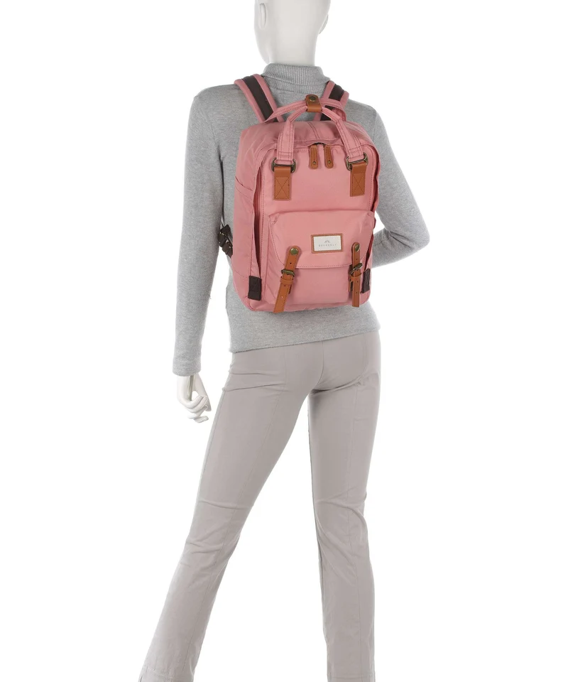 Doughnut Main Line Macaroon Rucksack deep pink