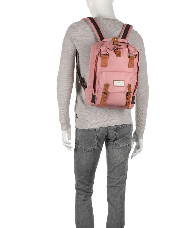 Doughnut Main Line Macaroon Rucksack deep pink