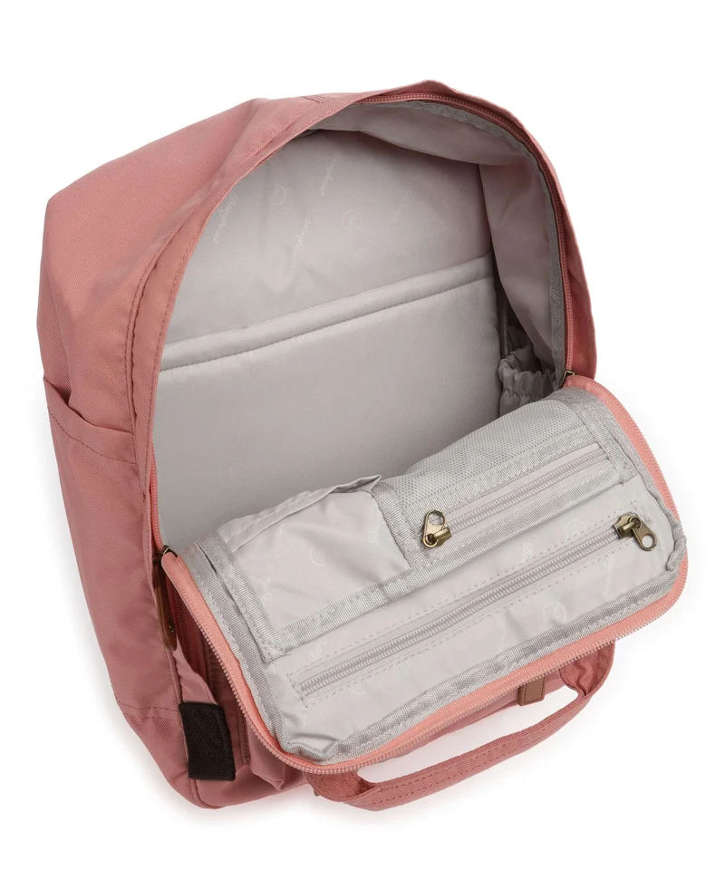Doughnut Main Line Macaroon Rucksack deep pink