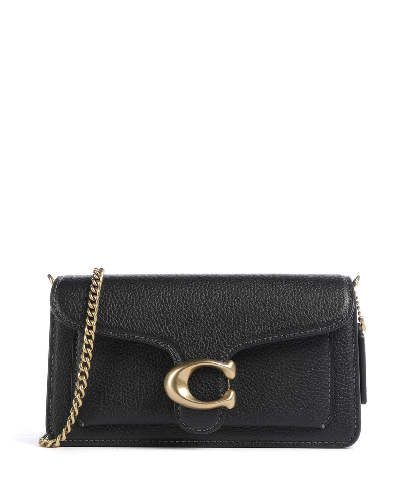Coach Tabby Chain 19 Umhängetasche black