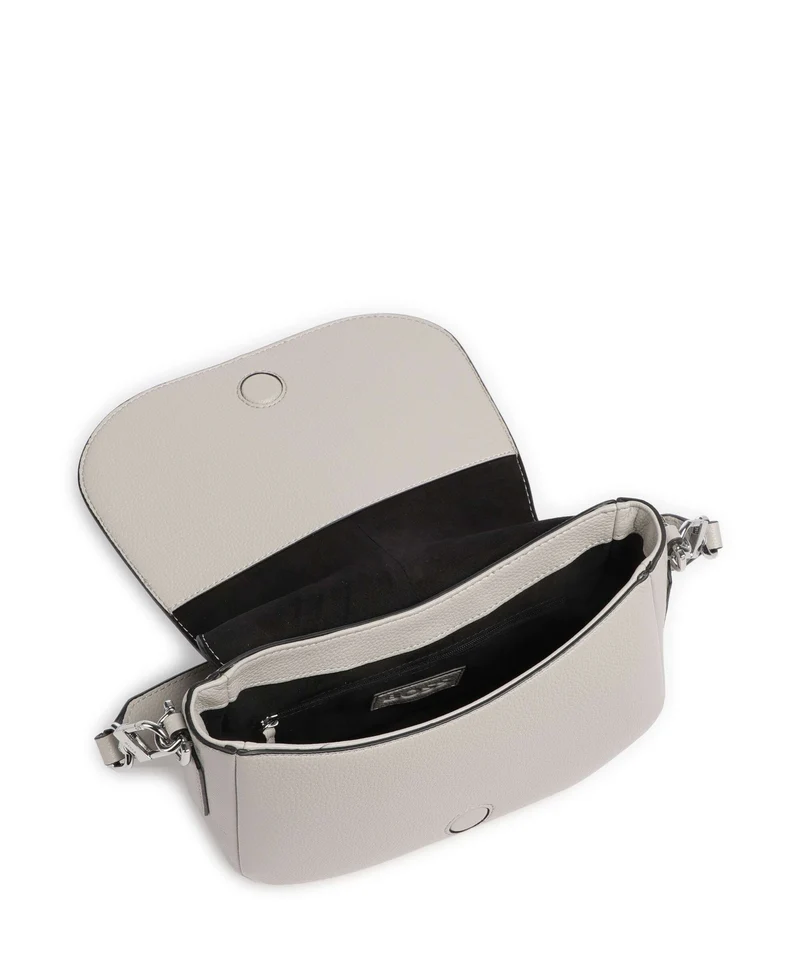BOSS Anett Schultertasche light grey
