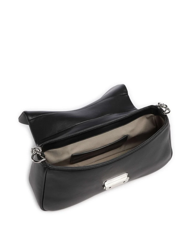 Emporio Armani Cassandra L Schultertasche black beauty