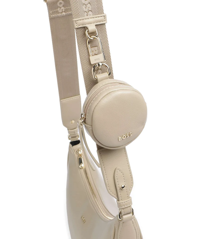 BOSS Sandy Schultertasche light beige