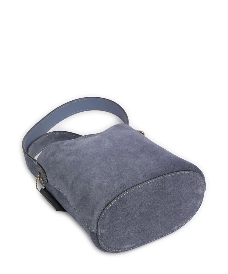 Coach Bleecker 21 Bucket Handtasche light denim