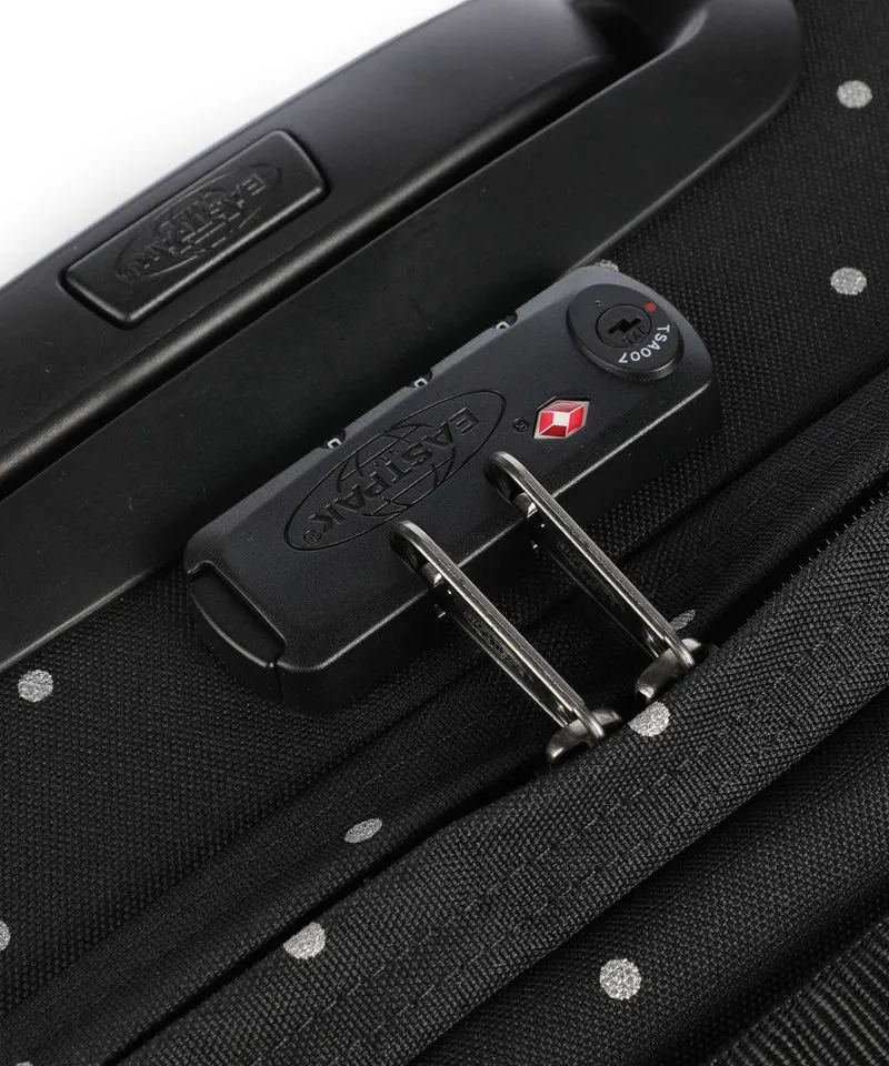 Eastpak Tranverz S Rollenreisetasche dots black/silver