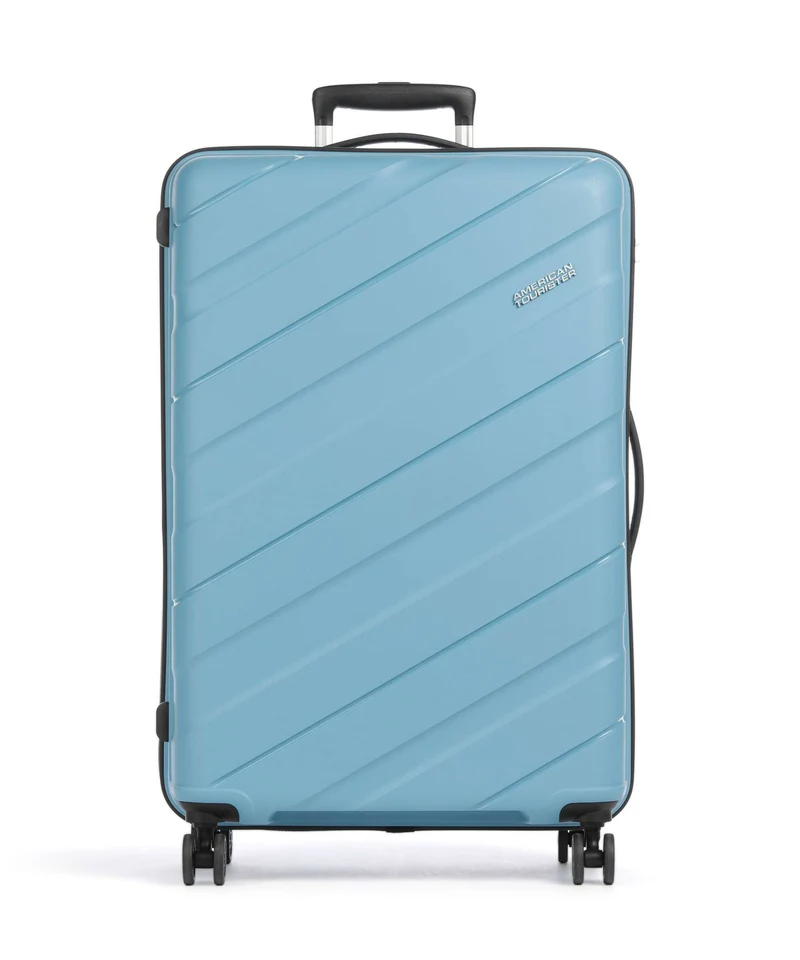 American Tourister Jetdriver 3.0 4-Rollen Trolley light blue