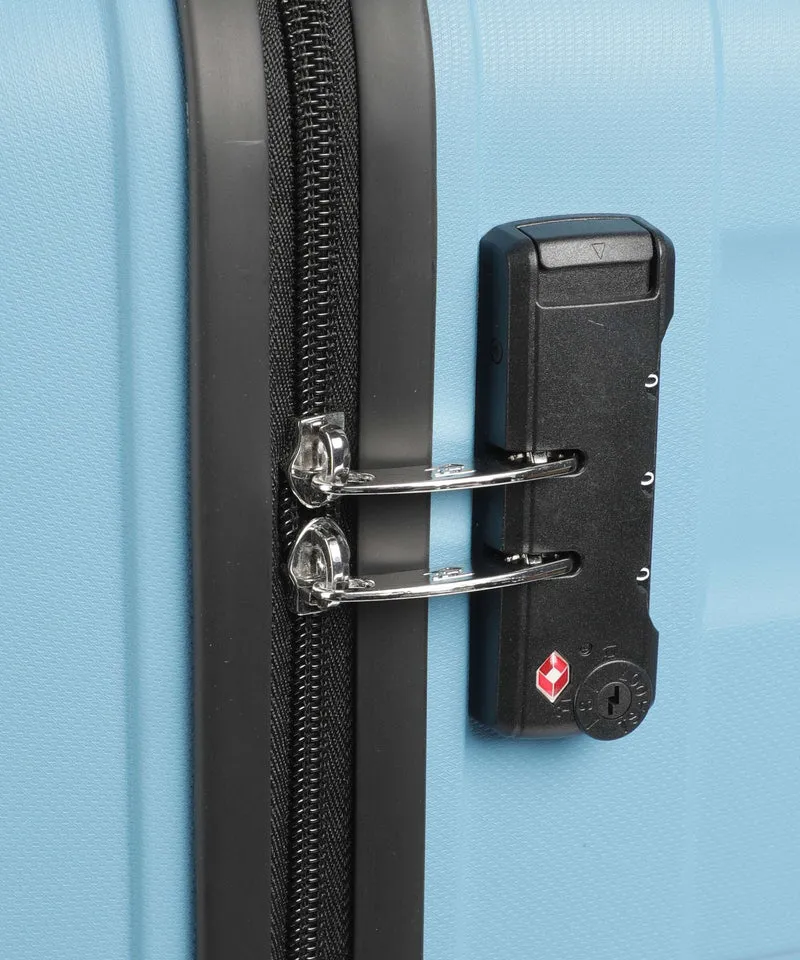 American Tourister Jetdriver 3.0 4-Rollen Trolley light blue