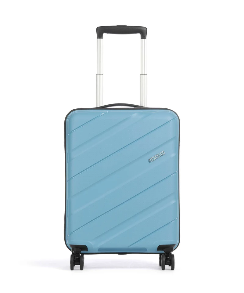 American Tourister Jetdriver 3.0 4-Rollen Trolley light blue