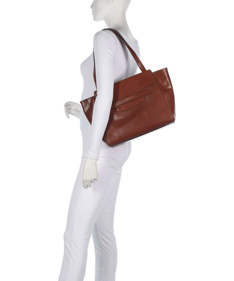The Bridge Lucrezia Shopper marrone