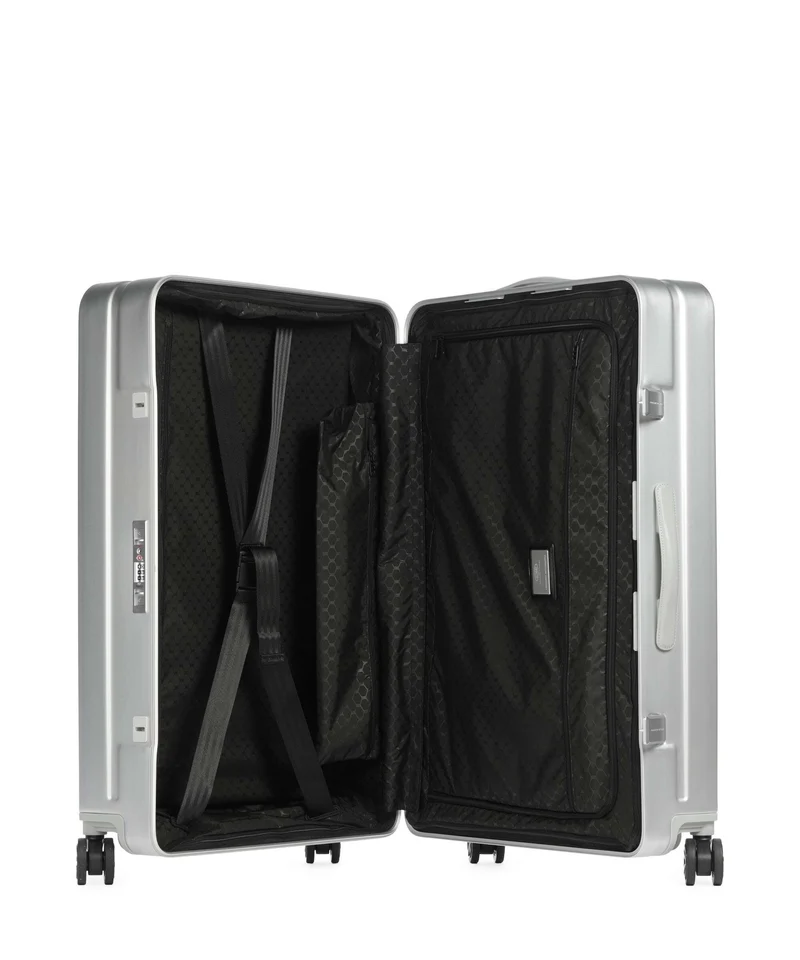 Porsche Design Roadster Aluminium 4-Rollen Trolley silver
