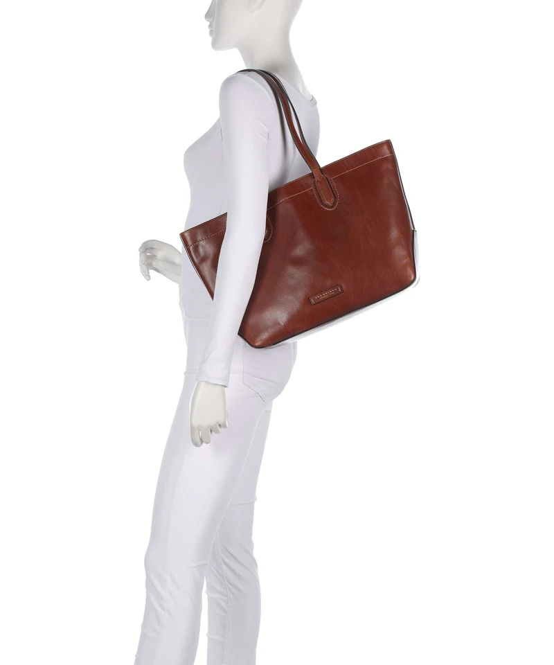The Bridge Larissa Shopper marrone
