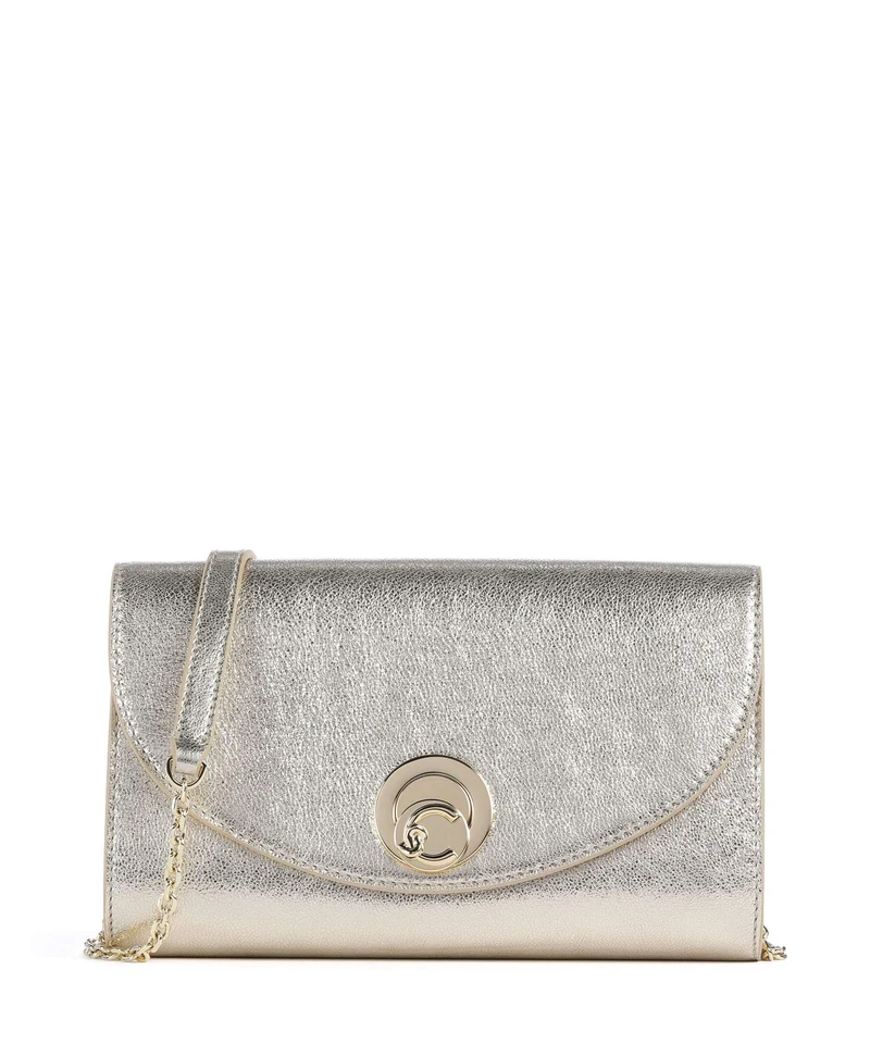 Coccinelle Nikla Smooth Umhängetasche pale gold
