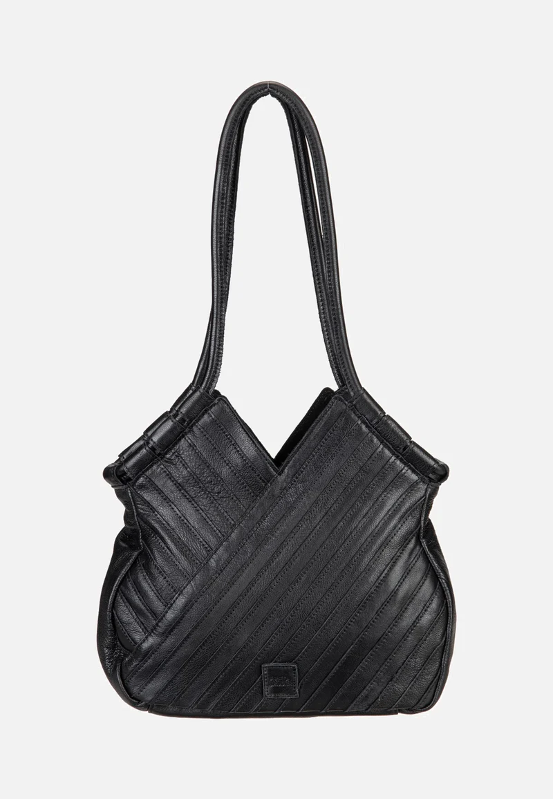 Criss-Cross Hobo Black - Hobo Bag