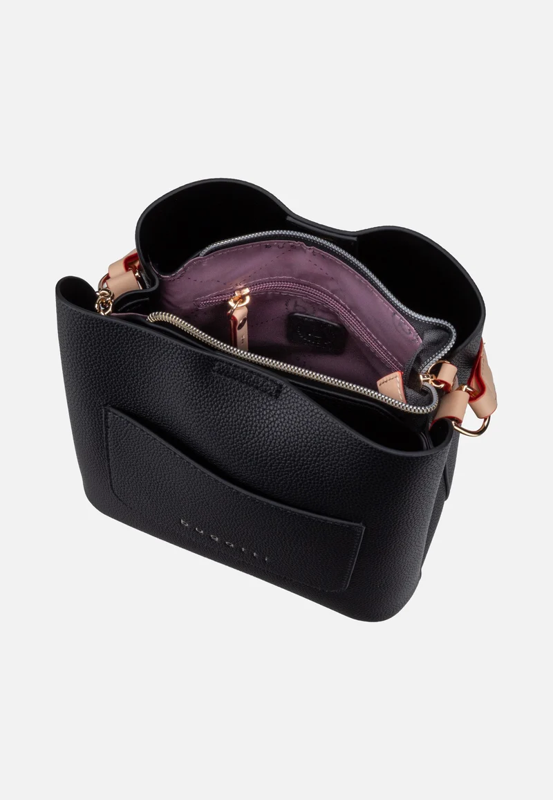 Ella Top Handle Bag Black - Satchel
