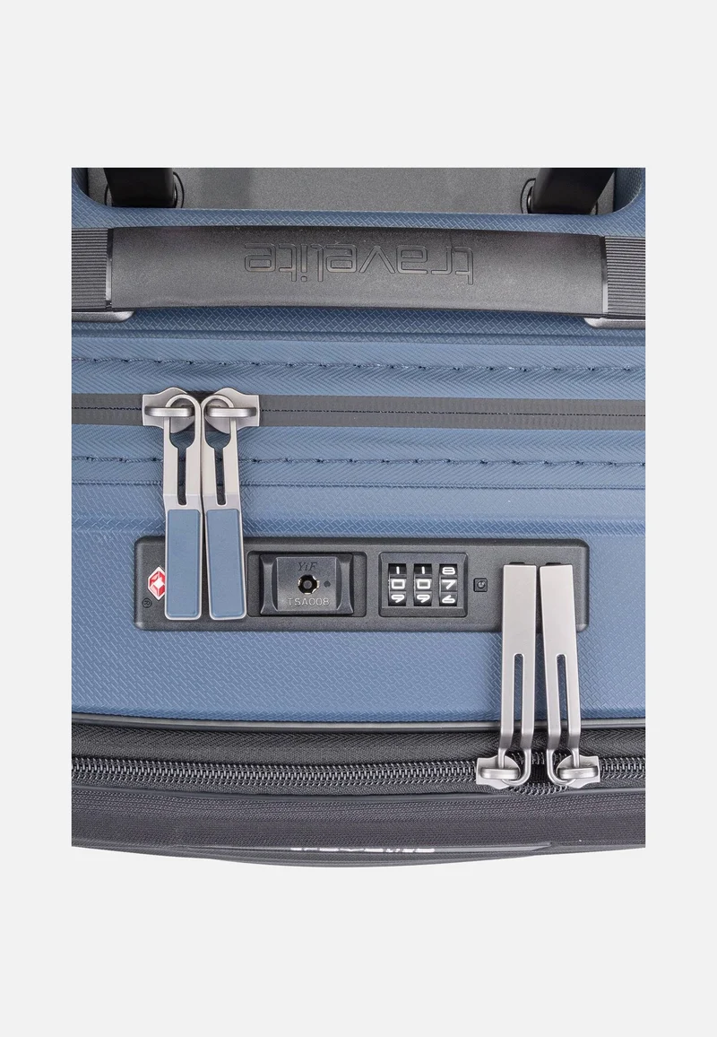 Mooby 4w Trolley S Front Pocket Marine - Koffer