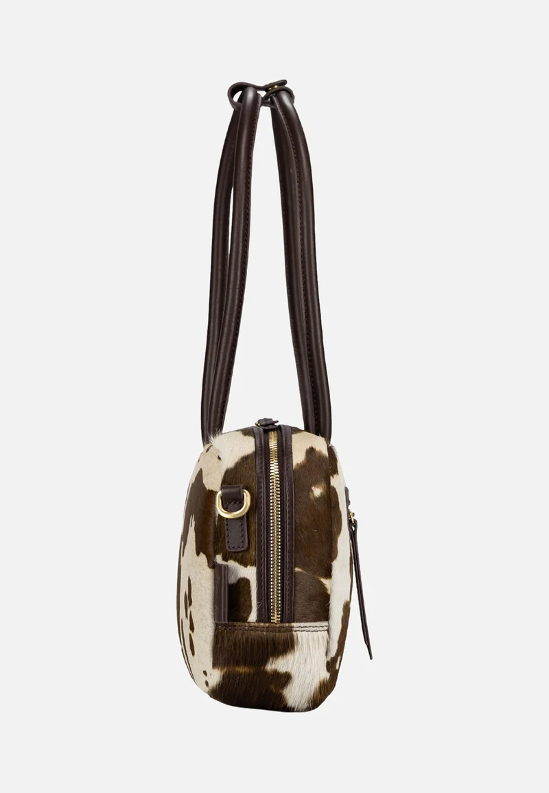 Furry Cow Bowling Bag M 3120 Brown - Bowling Bag