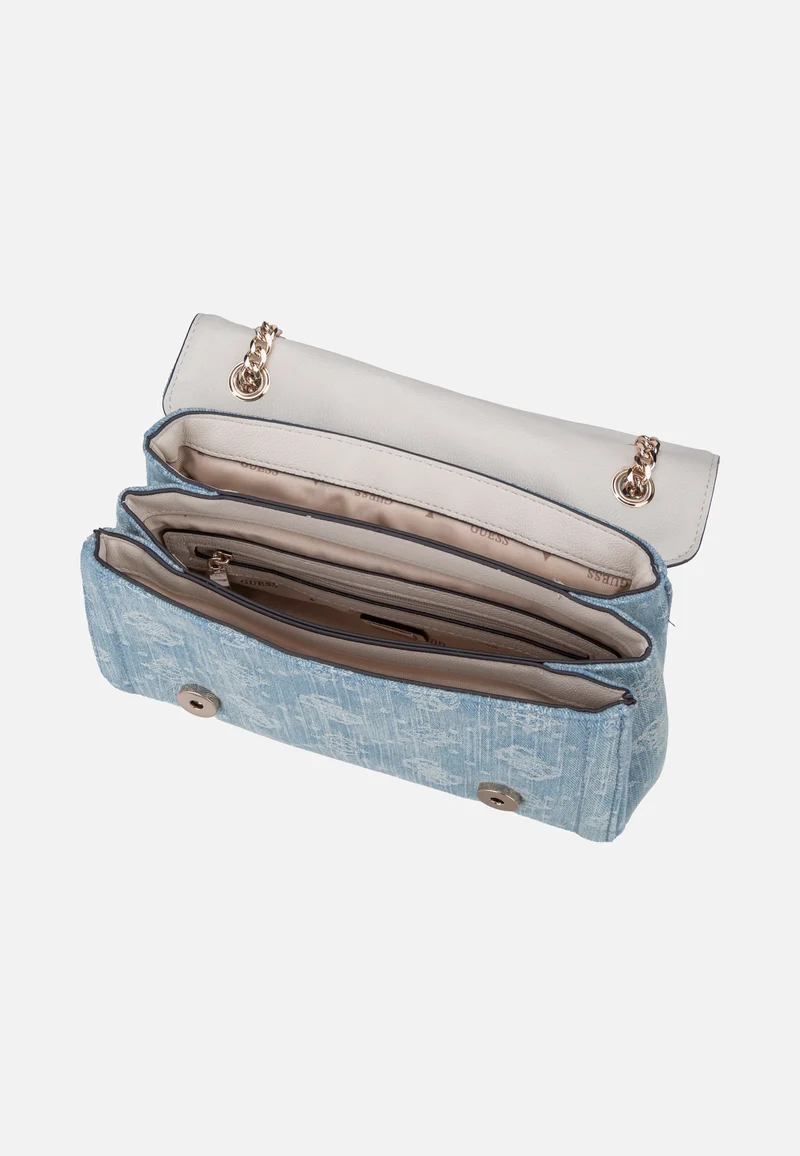 Noelle II Convertible Flap 72210 Denim Logo - Crossbody Bag