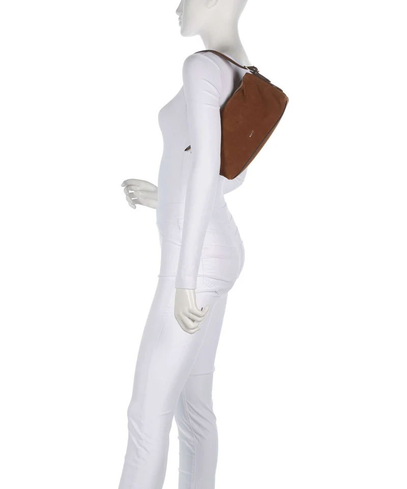 Abro Suede Carina Schultertasche cuoio