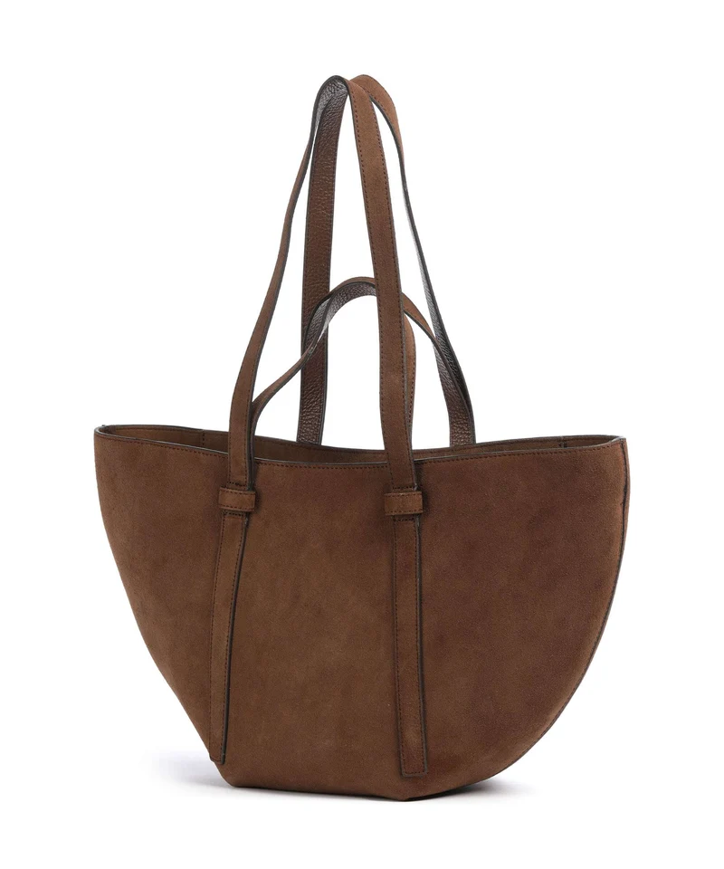 Abro Suede Cosmo Medium Shopper wood