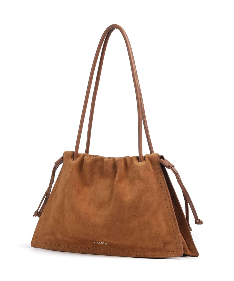 Coccinelle Dulse Bucket Handtasche cognac