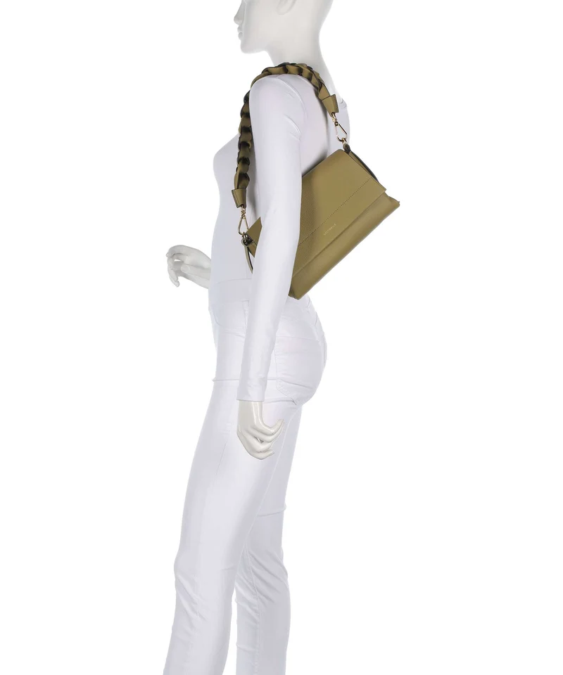 Coccinelle Boheme Grana Double Schultertasche seagrass/sandshell