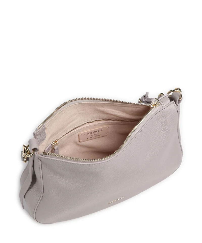 Coccinelle Nory Beuteltasche oyster