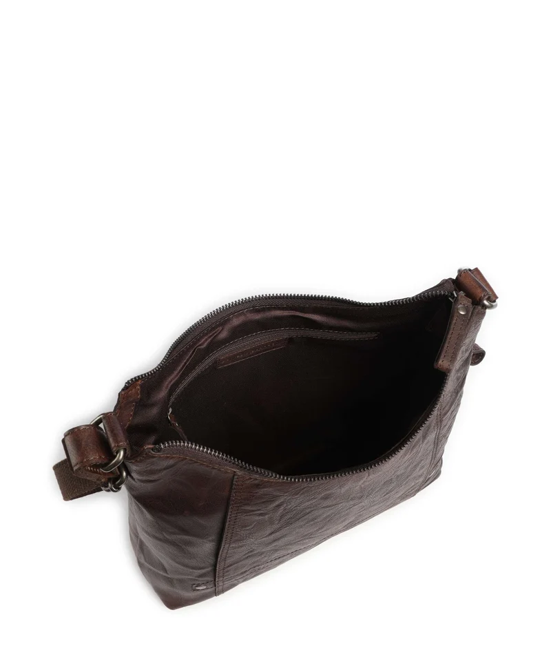 Spikes & Sparrow Bronco Jessyca Umhängetasche dark brown