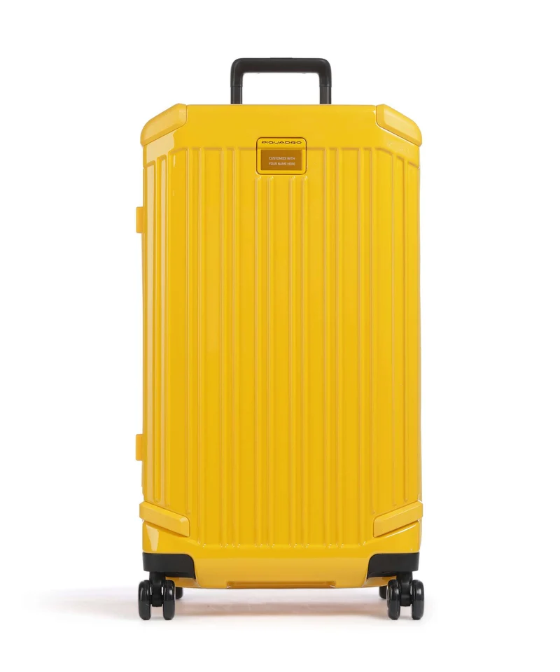 Piquadro POP 4-Rollen Trolley yellow