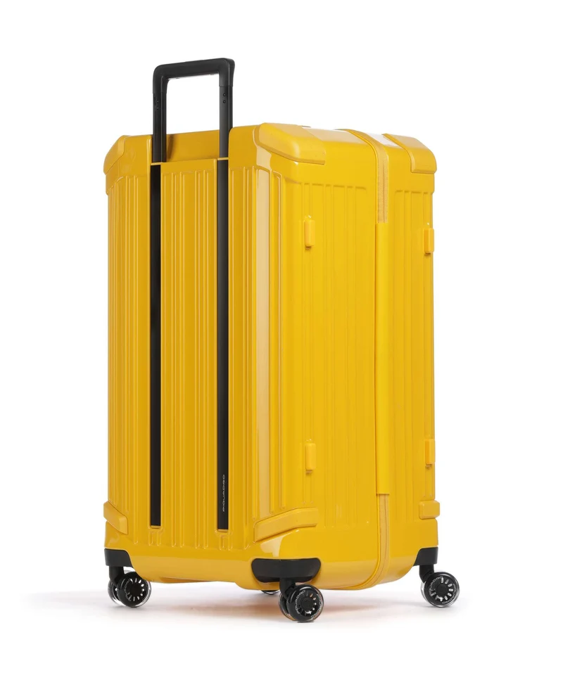 Piquadro POP 4-Rollen Trolley yellow