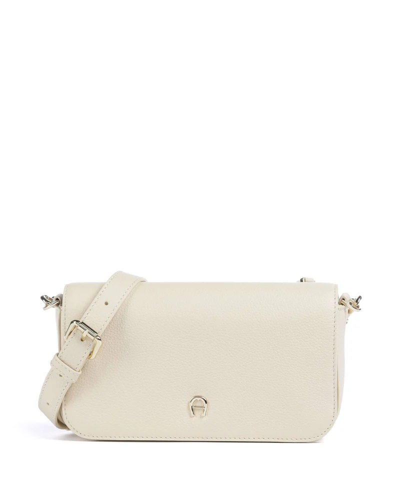 Aigner Zita S Umhängetasche macadamia white