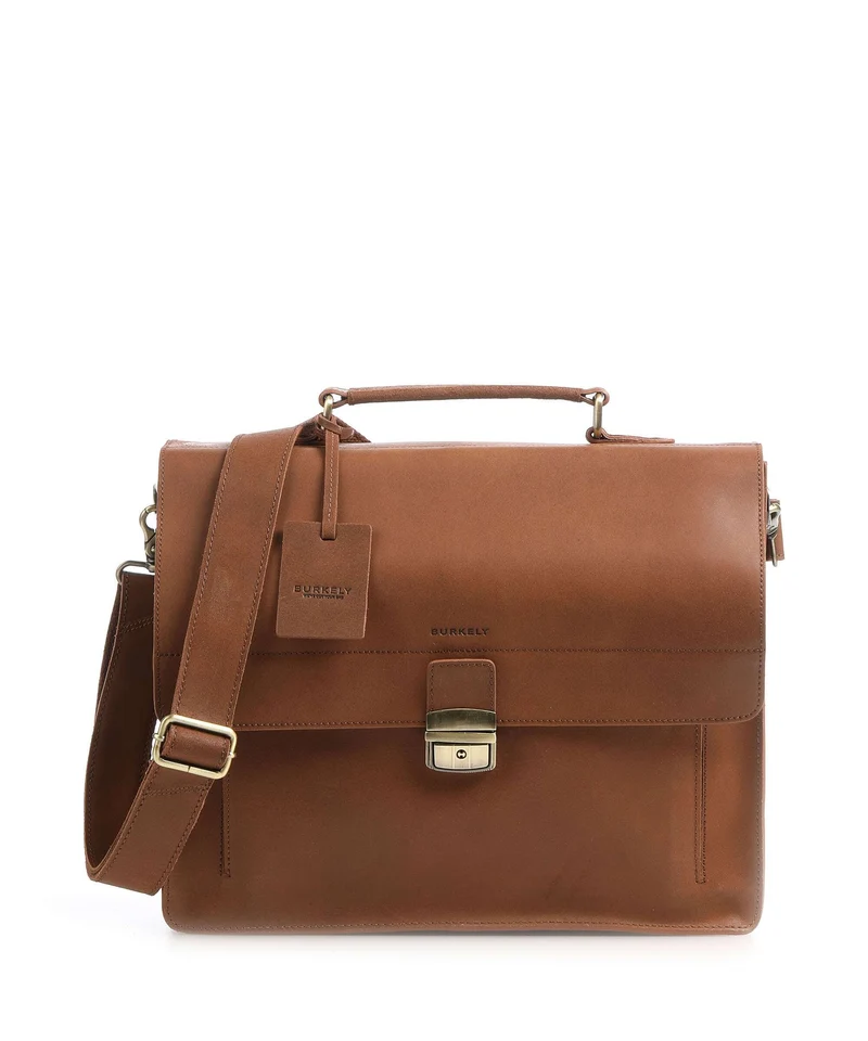 Burkely Vintage Scott Aktentasche cognac