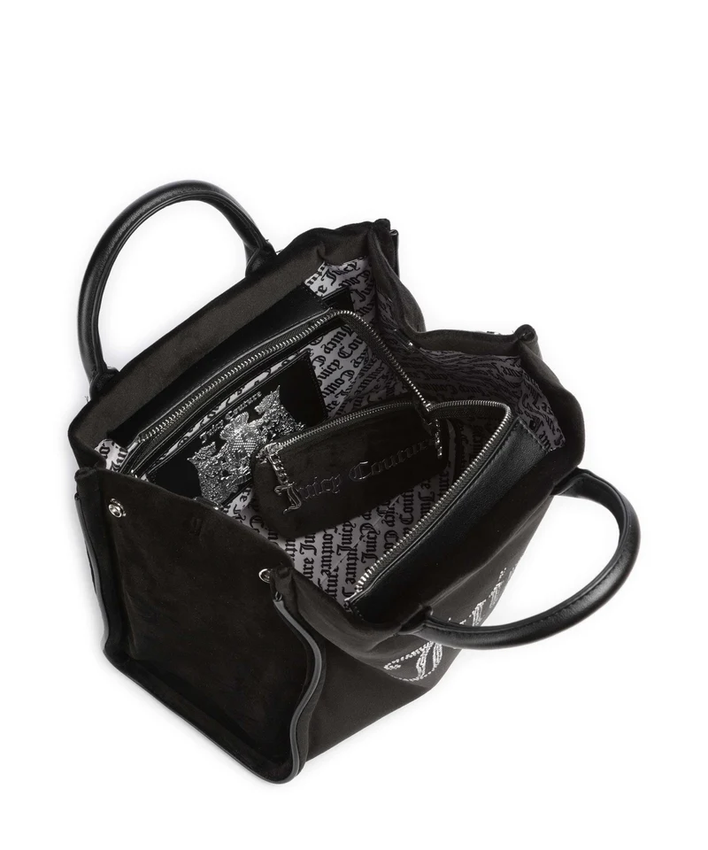 Juicy Couture Iris Velvet M Handtasche black