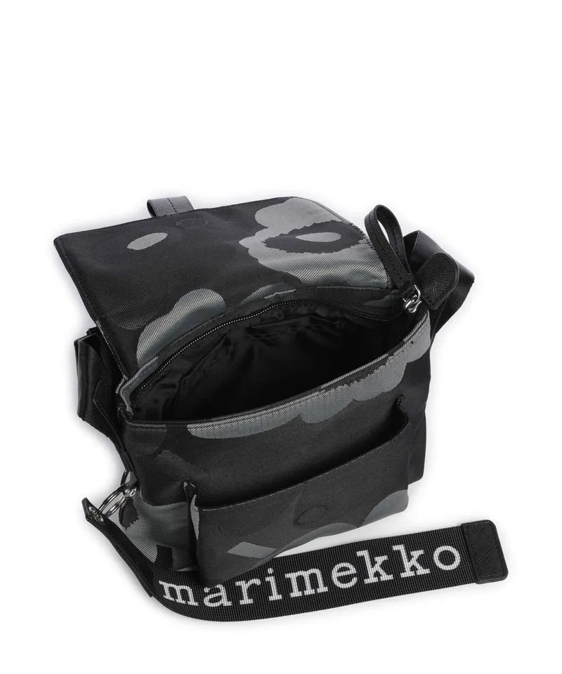 Marimekko Unikko Mini Umhängetasche grey/dark grey/black