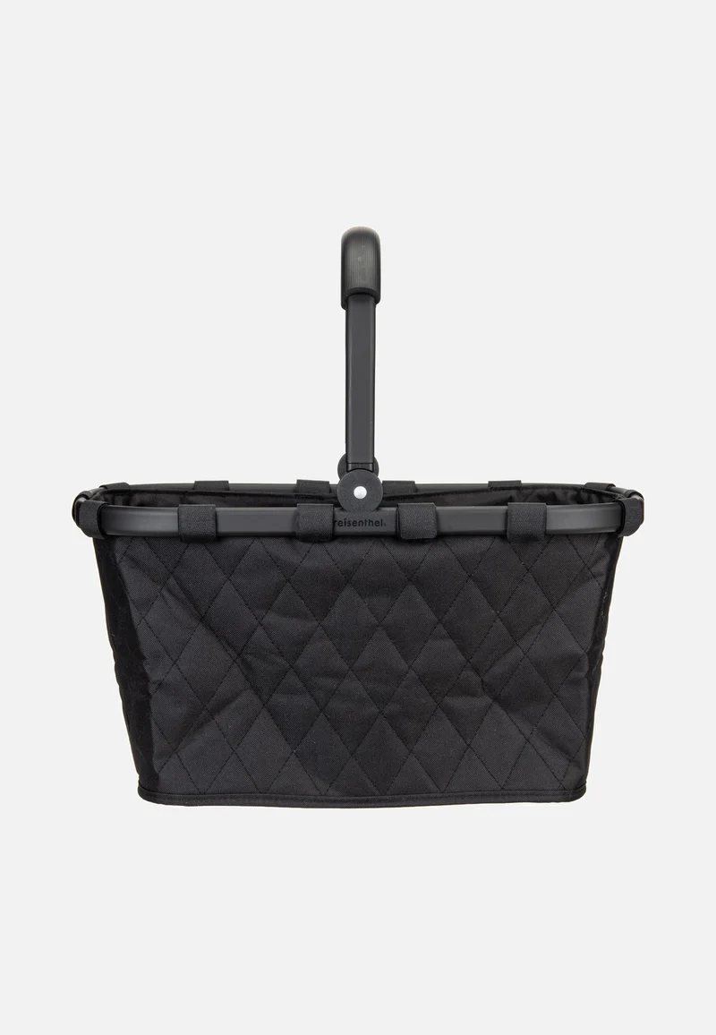 Carrybag Rhombus Black - Einkaufskorb