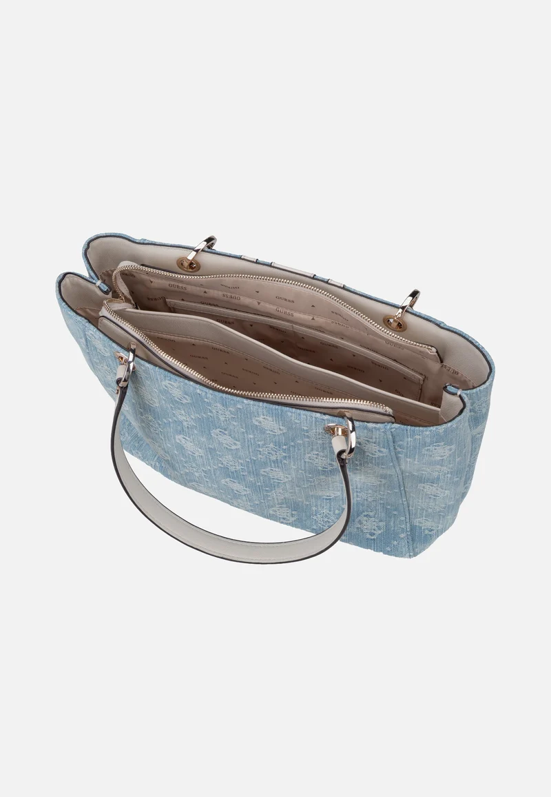 Noelle II 72250 Denim Logo - Shopper