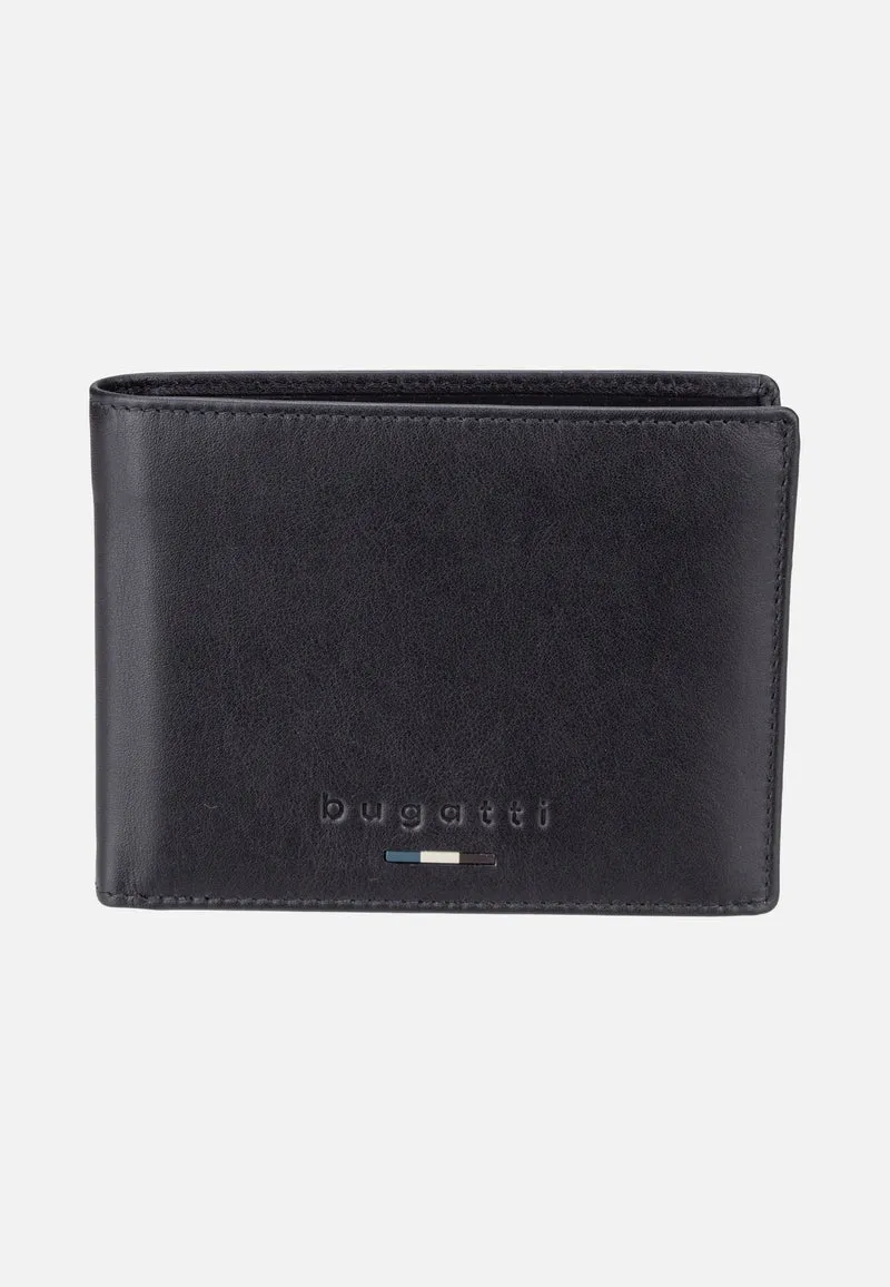 Romeo Airtag Wallet With Flap Black - Portemonnaie