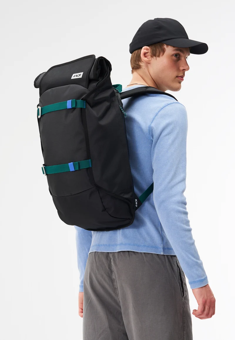 Trip Pack Proof Dual Dip Aqua Drift - Rolltop Rucksack