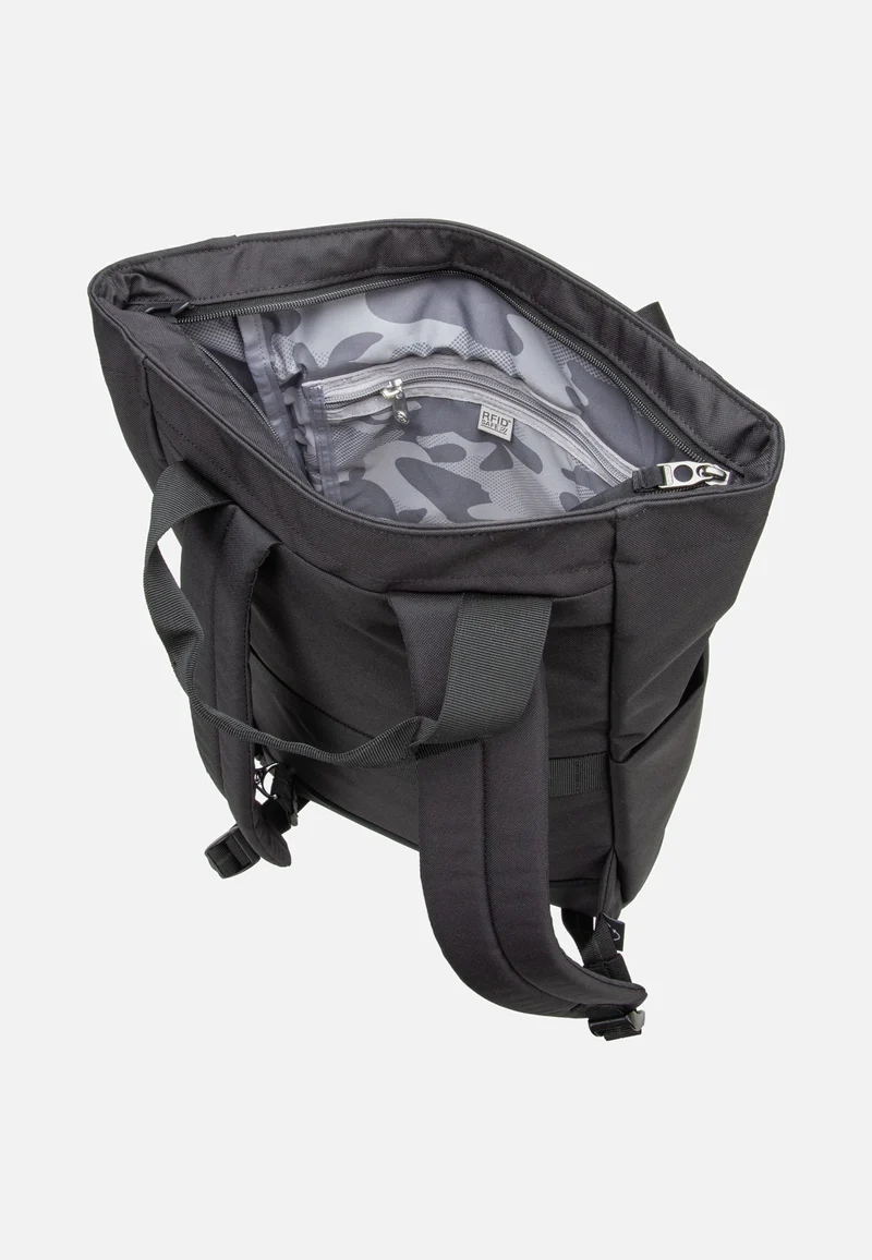 Go Totepack Jet Black - Rucksack