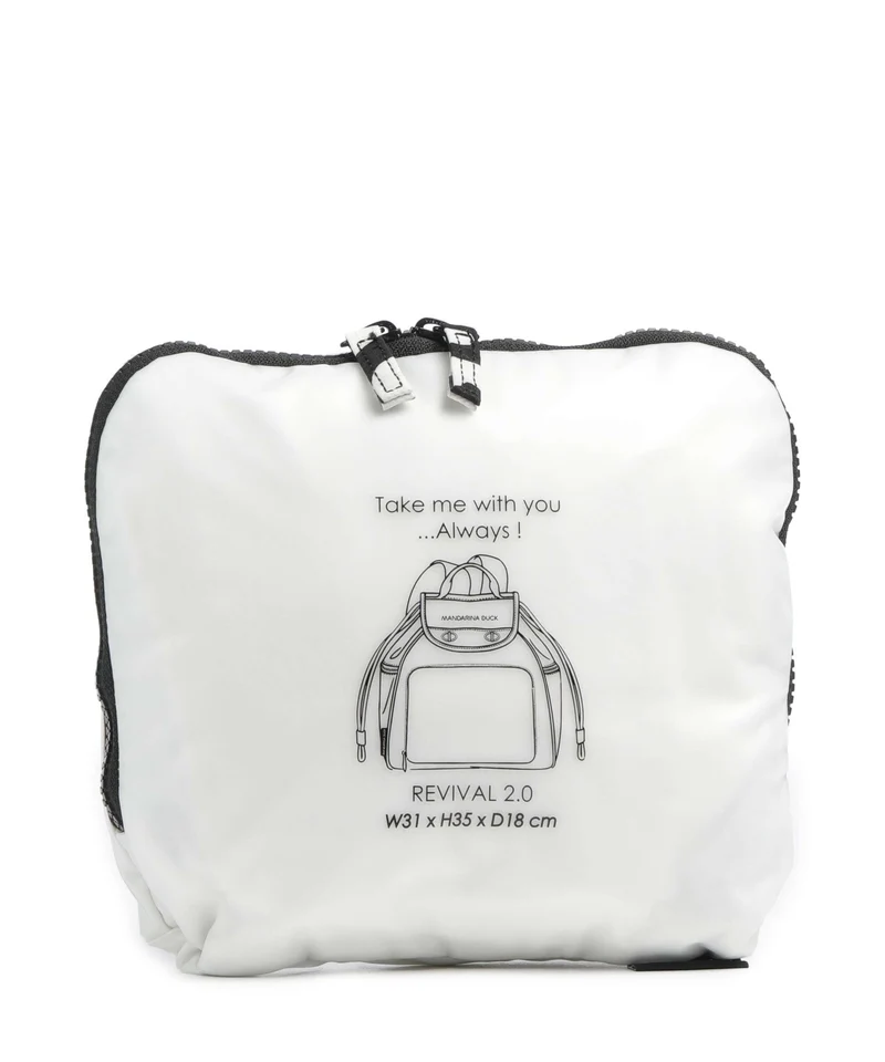 Mandarina Duck Revival Moire Rucksack moire