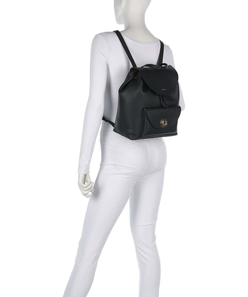 Coccinelle Nikla Rucksack noir/cognac