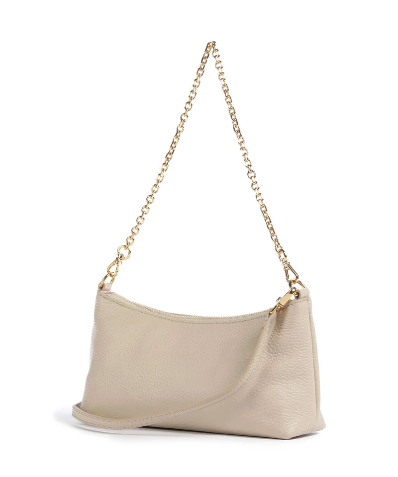 Coccinelle Aura Schultertasche sandshell
