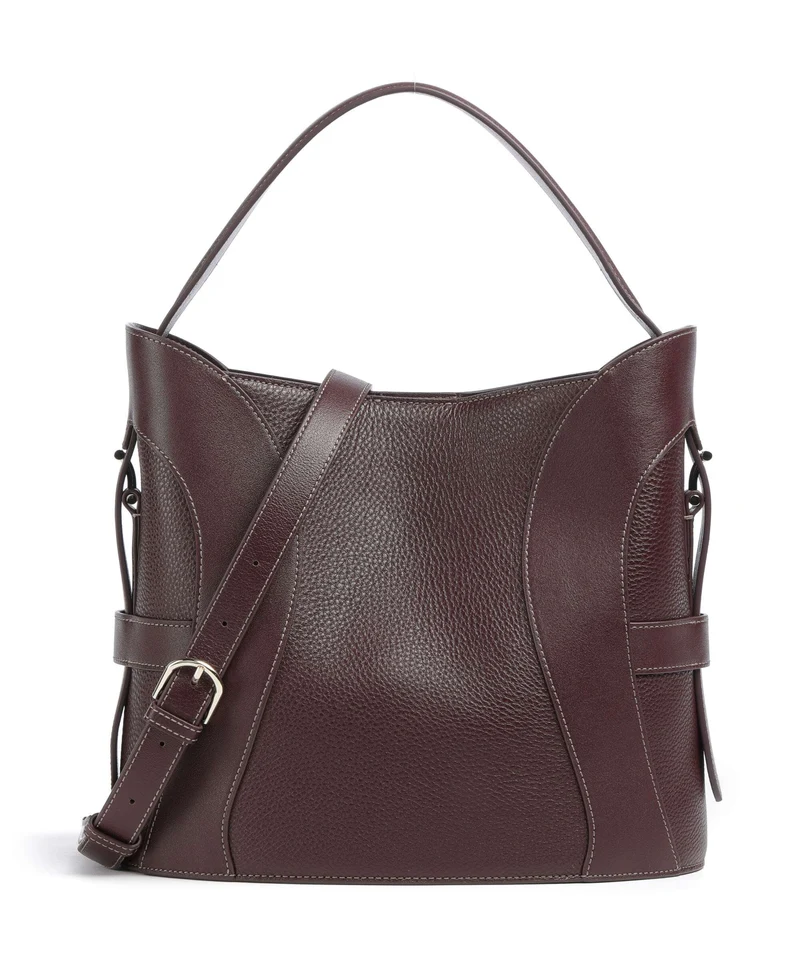 Aigner Deborah M Bucket Handtasche port red