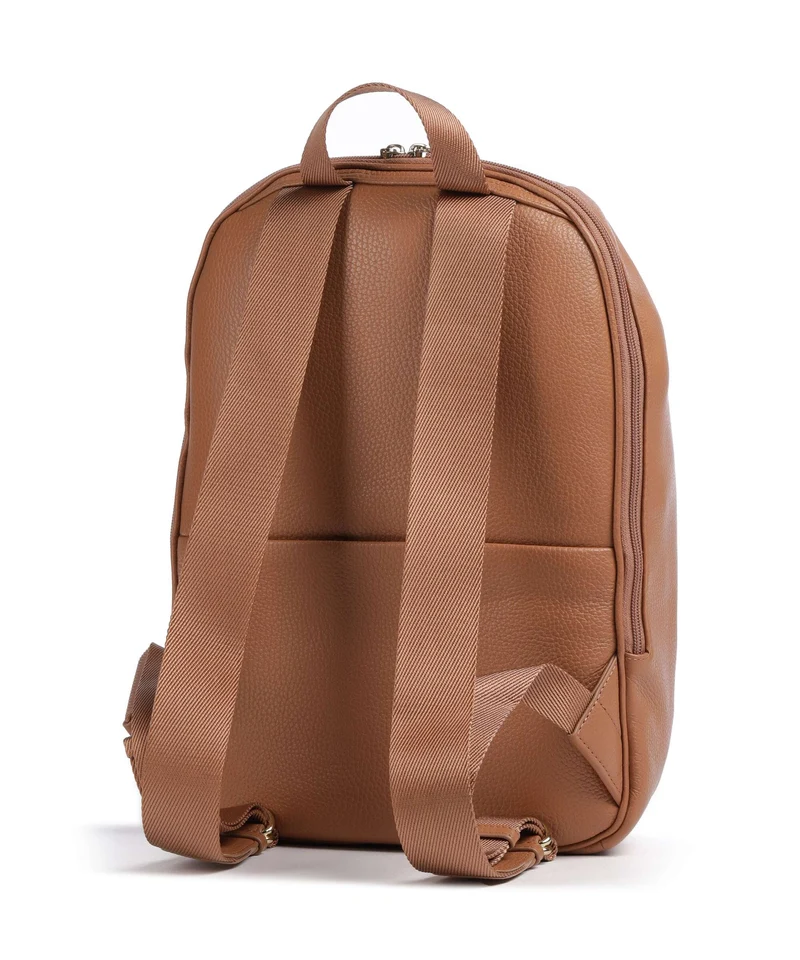 Mandarina Duck Mellow Leather Rucksack pecan nut