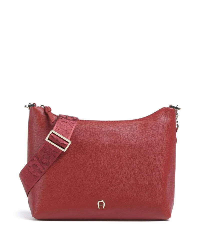Aigner Zita S Umhängetasche burnt red