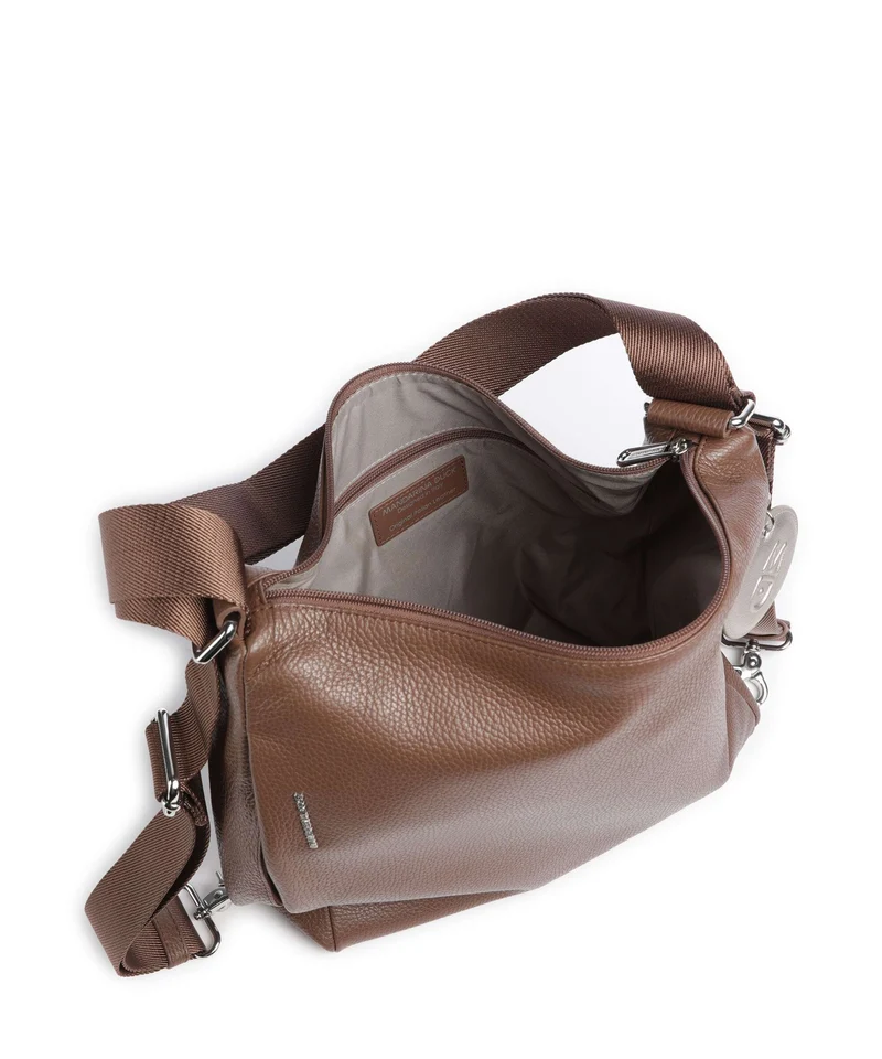 Mandarina Duck Mellow Leather Rucksack-Tasche milk chocolate