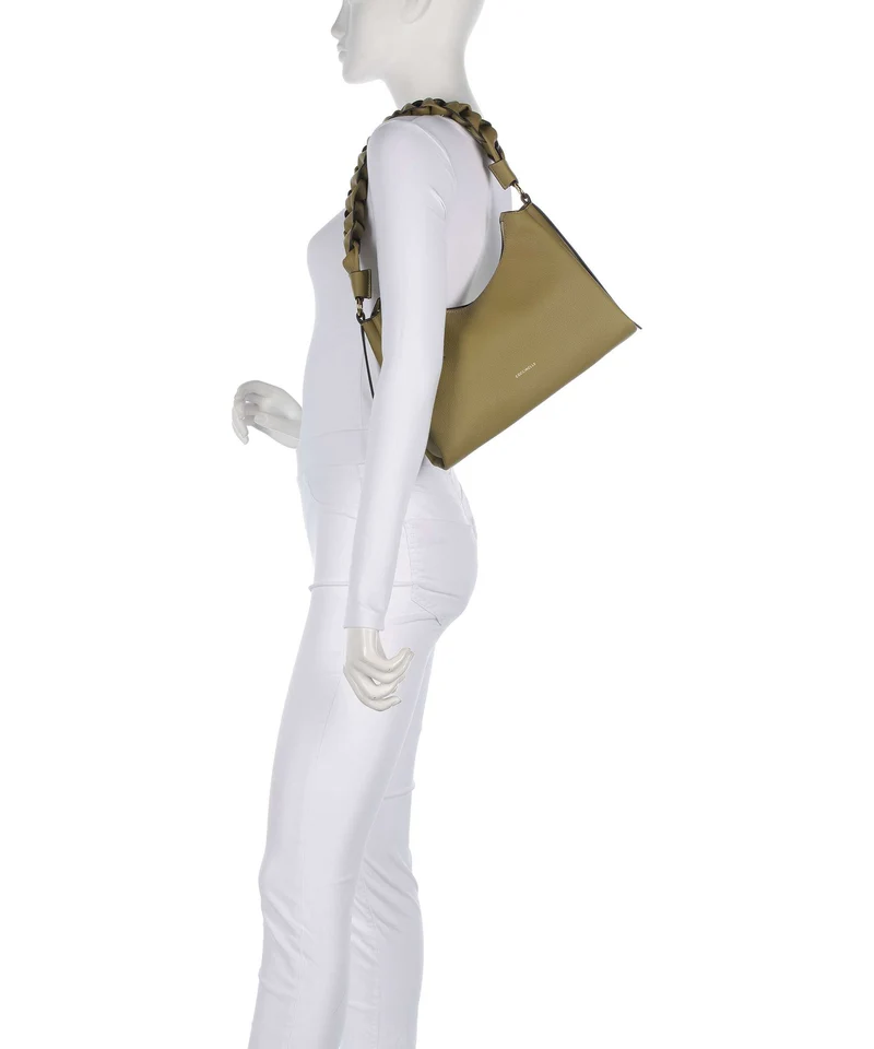 Coccinelle Boheme Grana Double Schultertasche seagrass/sandshell