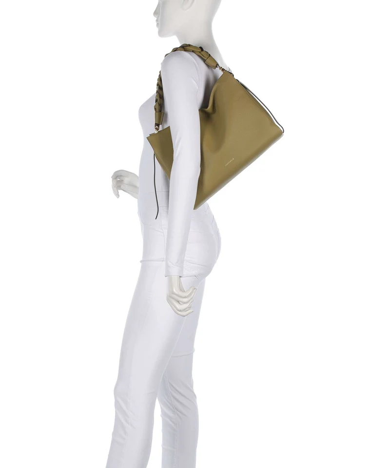 Coccinelle Boheme Grana Double Beuteltasche seagrass/sandshell