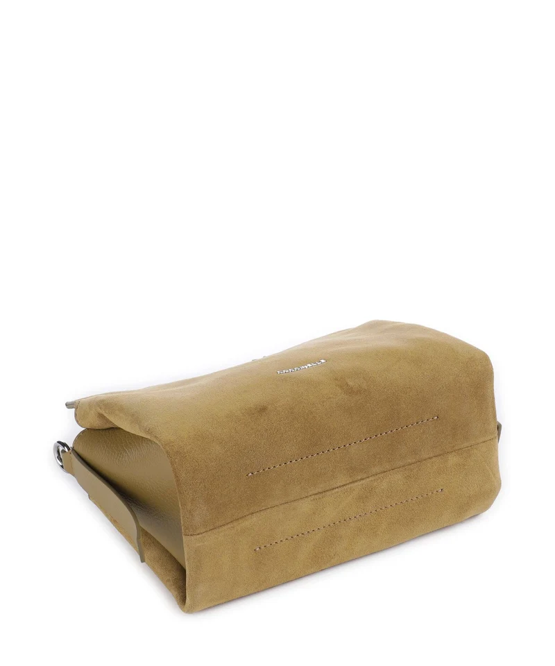 Coccinelle Boheme Suede Handtasche seagrass