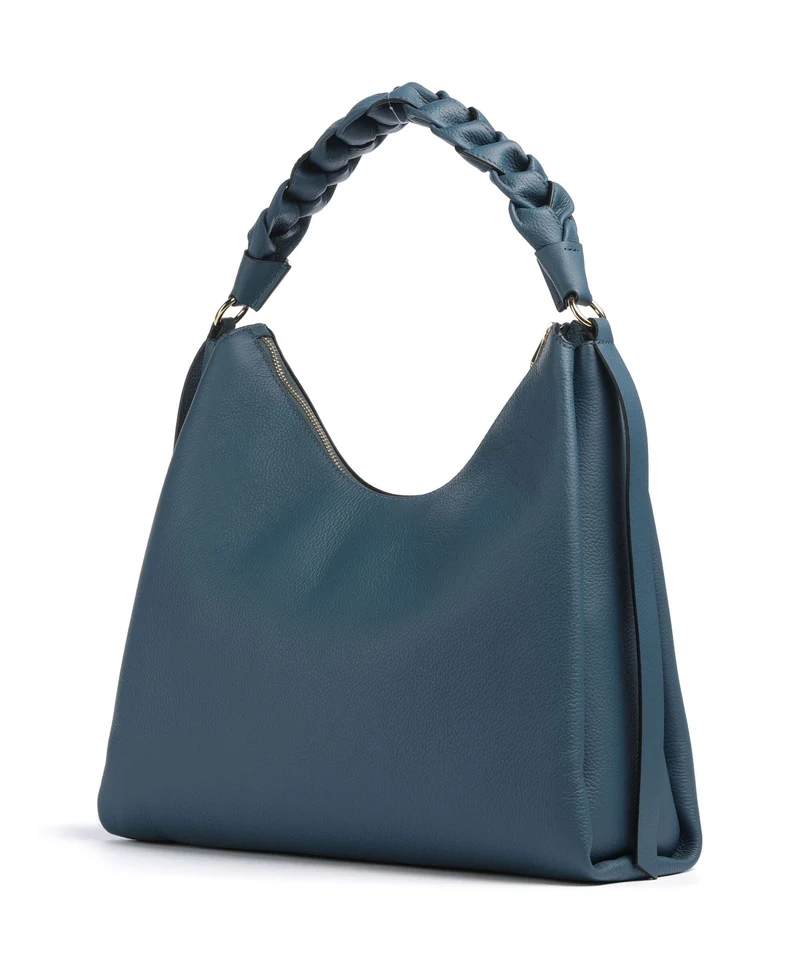 Coccinelle Boheme Grana Double Beuteltasche deep blue/sandshell